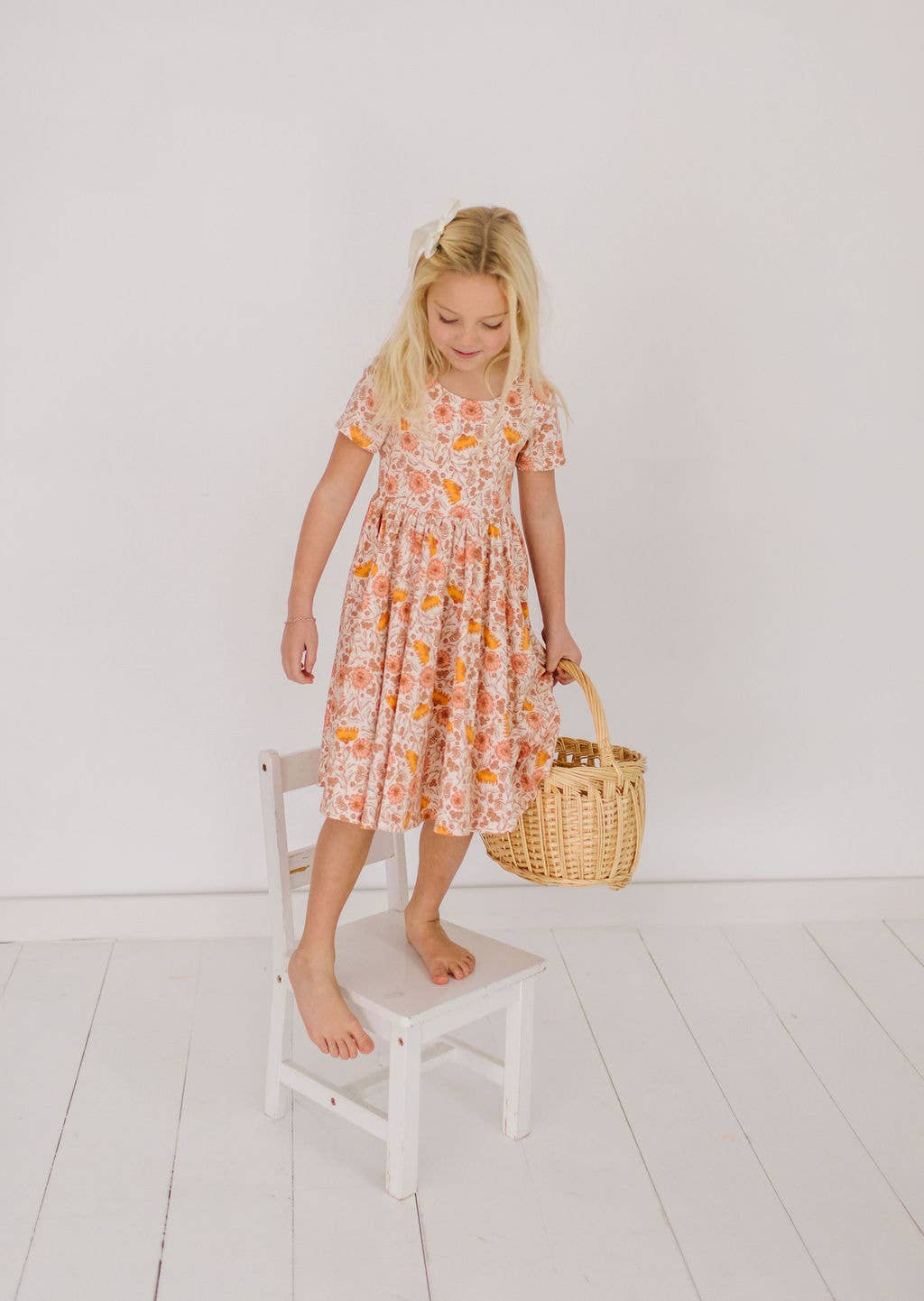 Boho Floral Twirl Dress