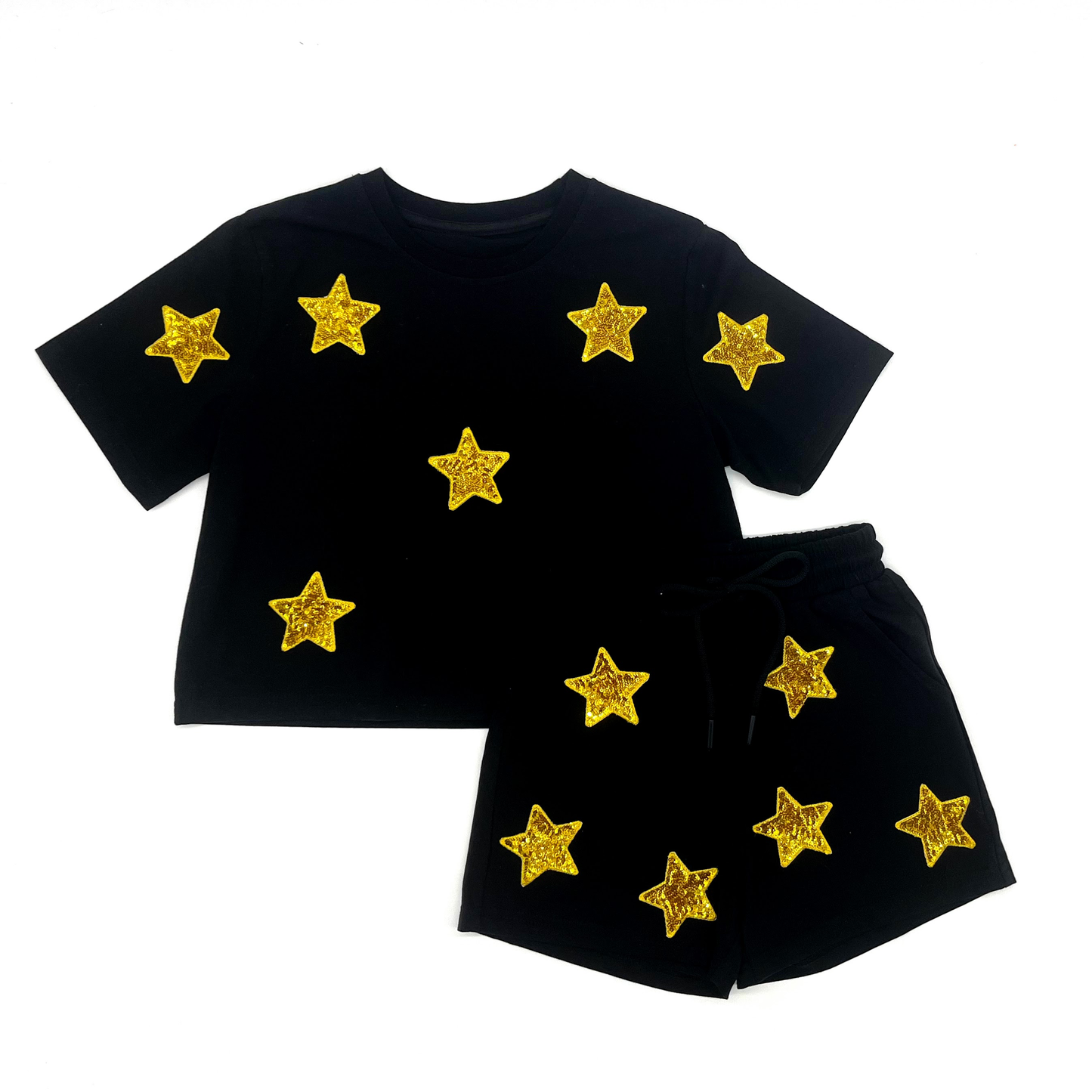 Black & Gold Short Set (TODDLER)