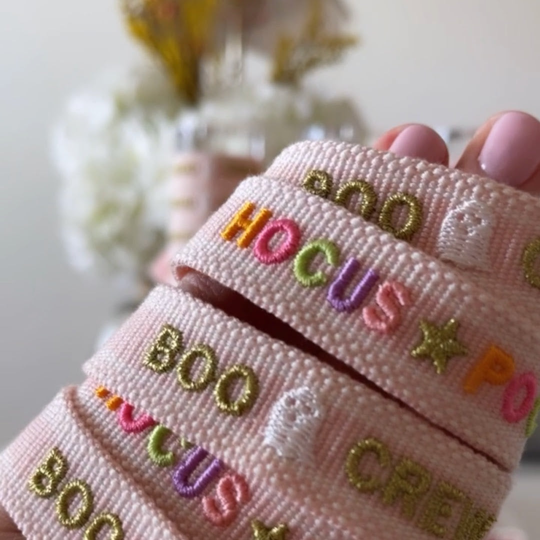 Boo Crew Tassel Bracelet