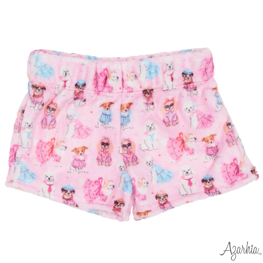 Valentine's Plush Sleep Short