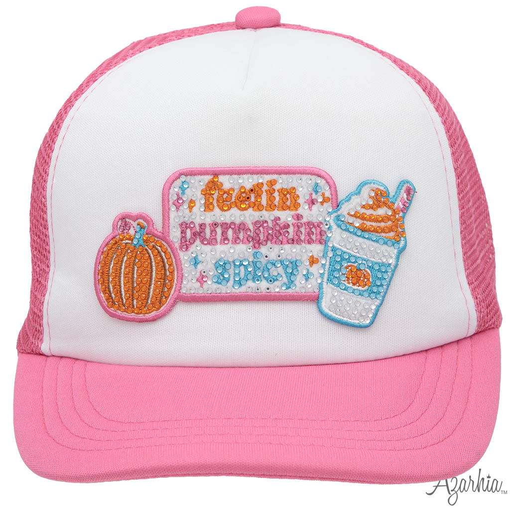 Feelin Pumpkin Spicy Trucker Hat