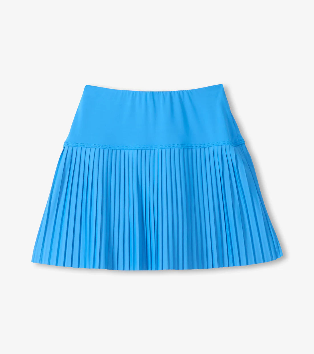 Malibu Blue Pleated Skort