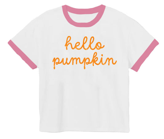 Hello Pumpkin Boxy Tee