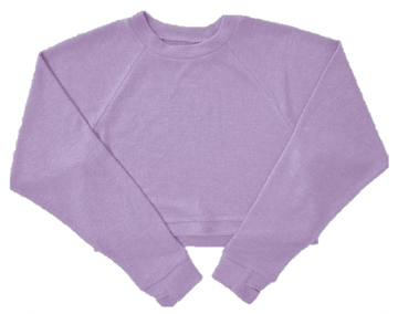 Cuddle Soft High-Low Crew Neck