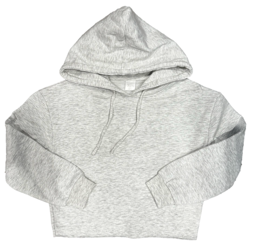Cloud Hoodie With Raw Edge Bottom