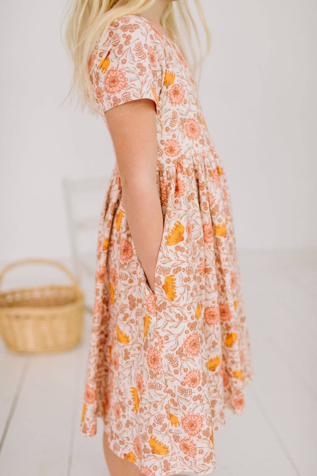 Boho Floral Twirl Dress