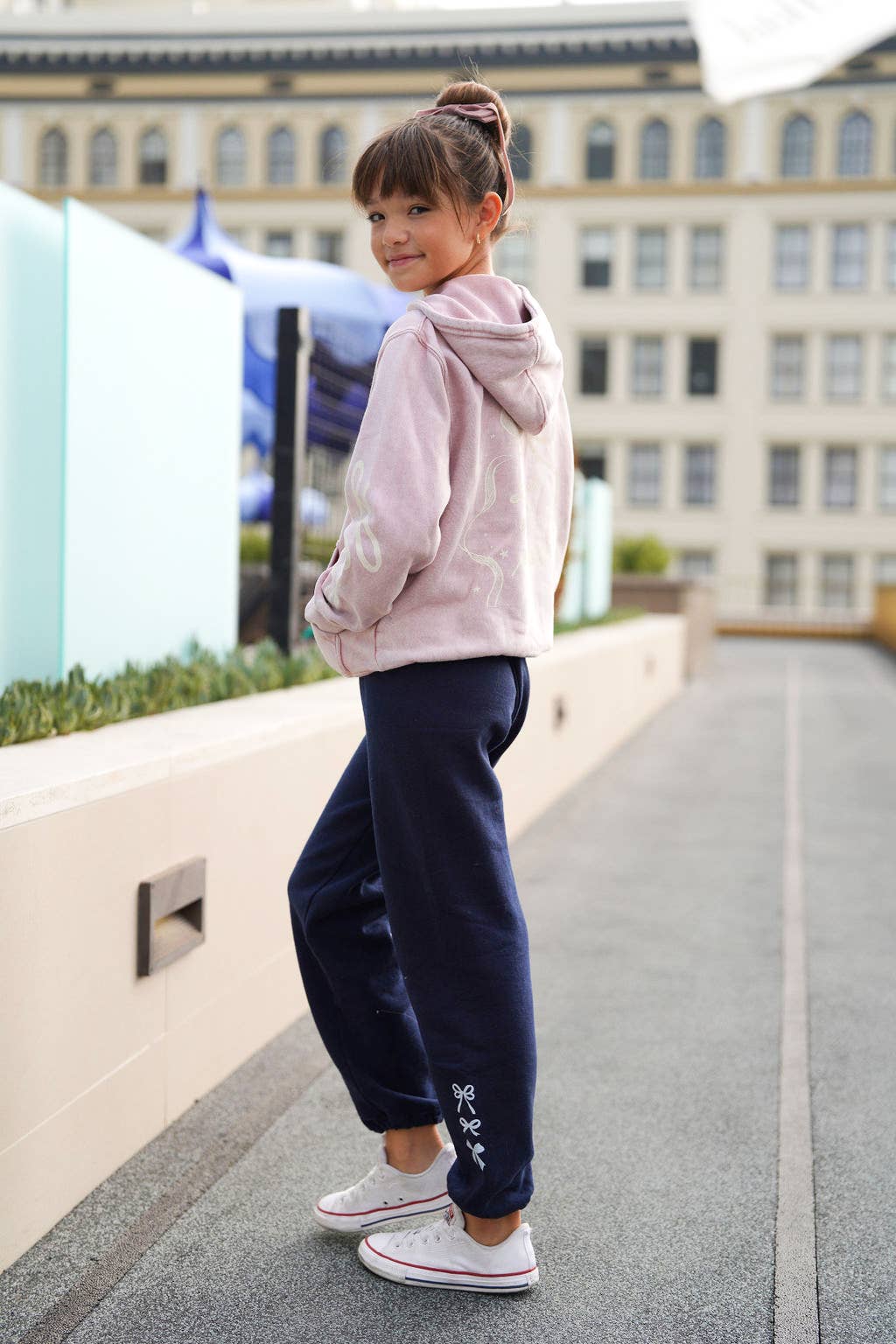 Bow Jogger Sweatpants- SHIPS ON 10/30