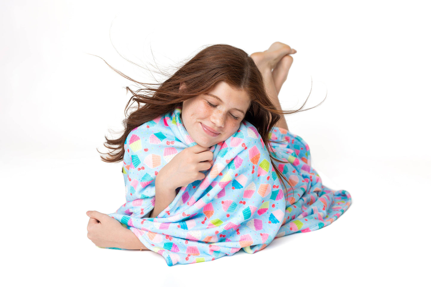 Plush Blanket - Cupcake