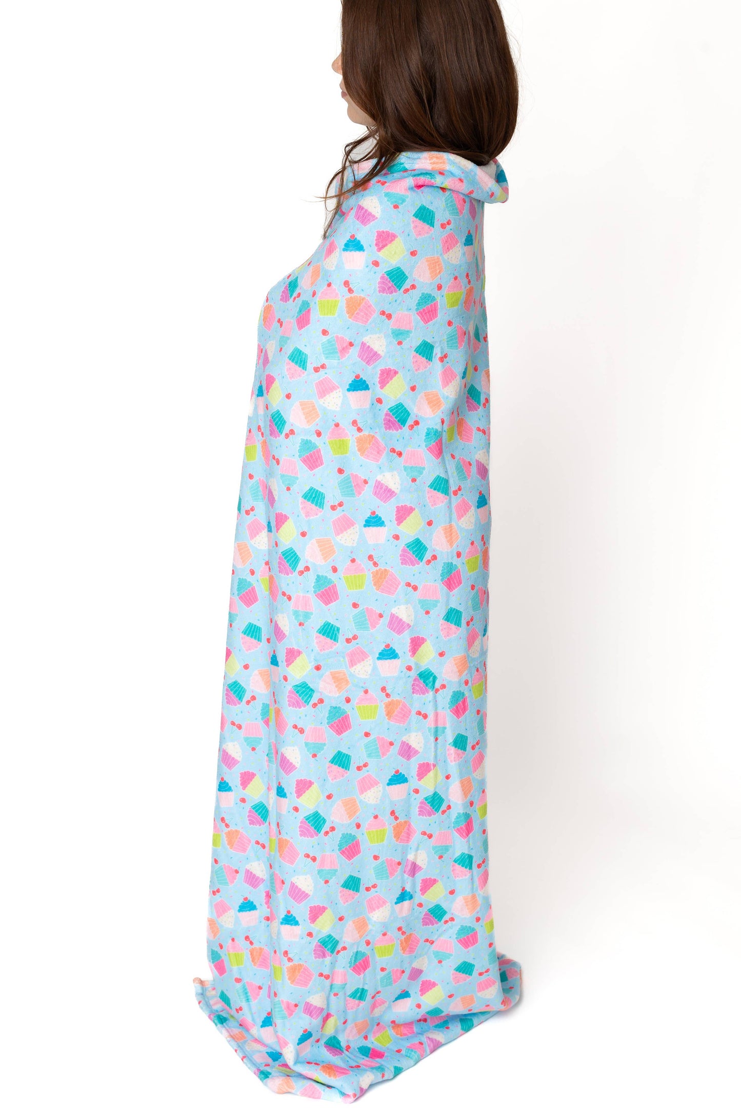 Plush Blanket - Cupcake