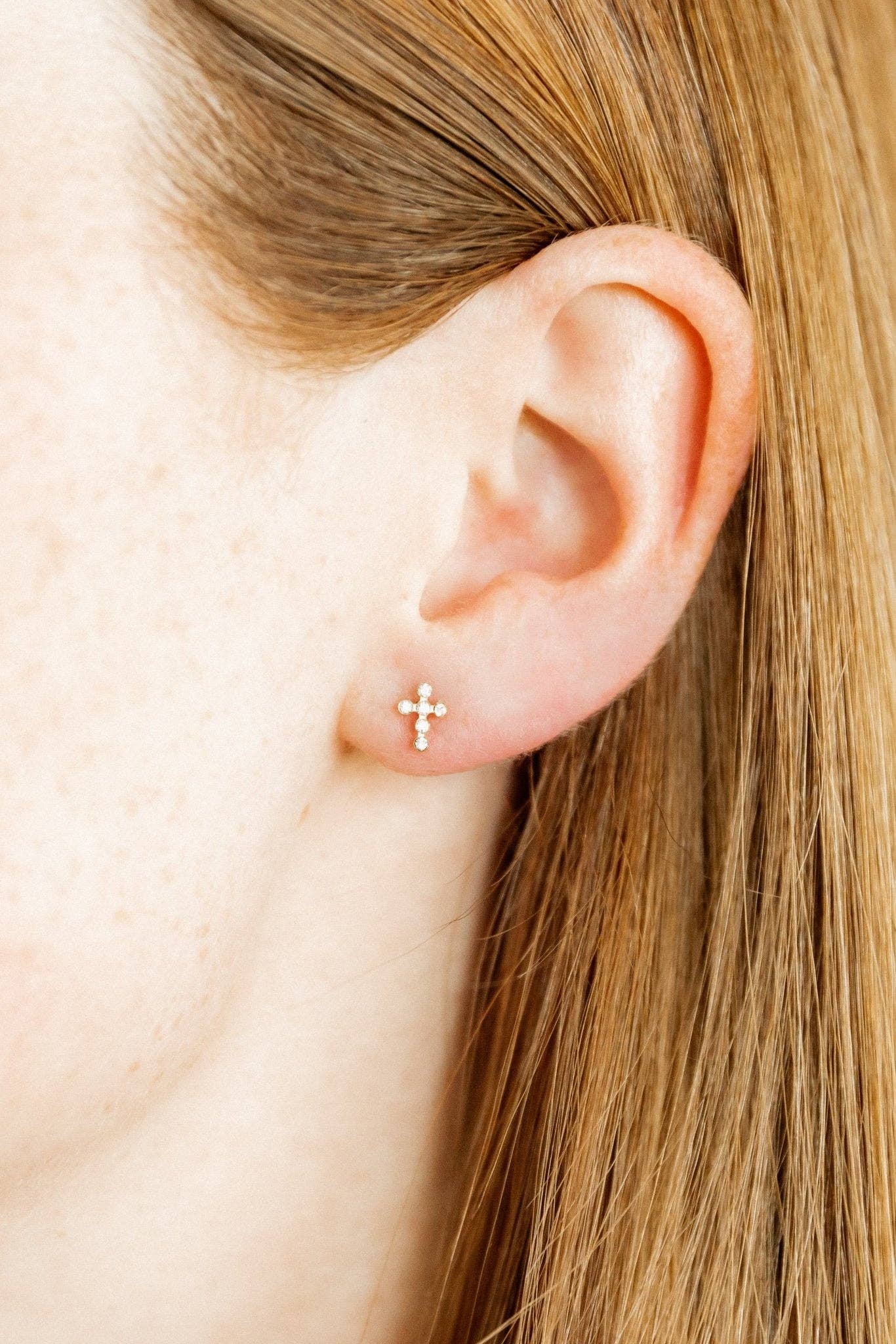 Clara Cross Earrings