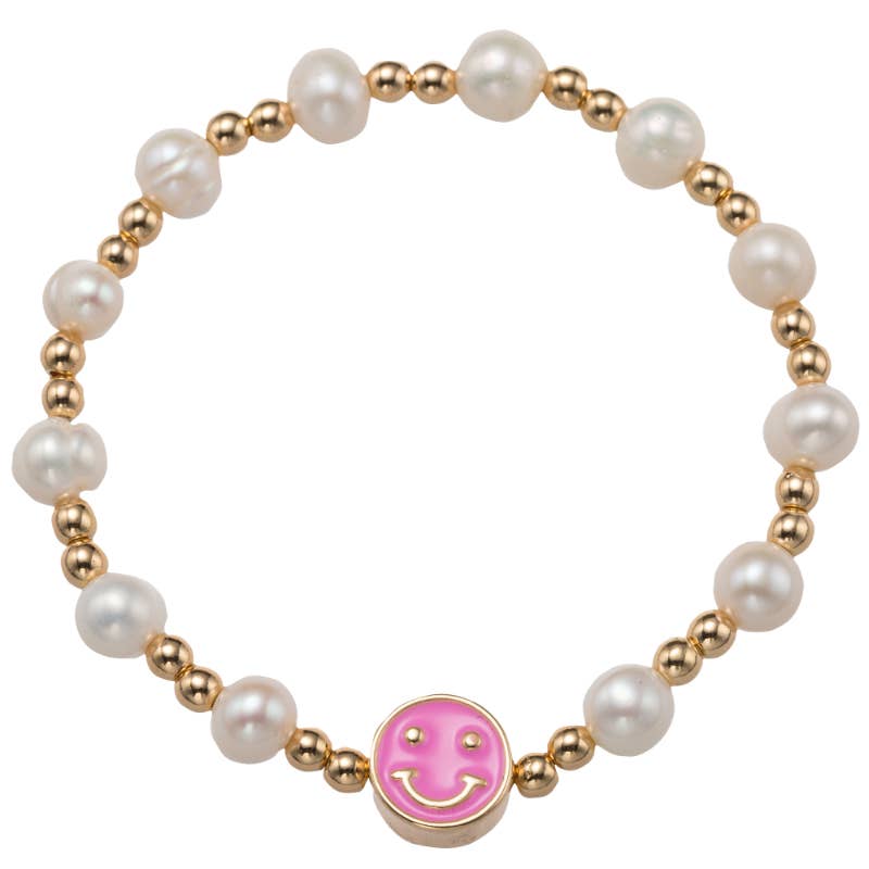 Happy Face Bracelet- SHIPS July 26