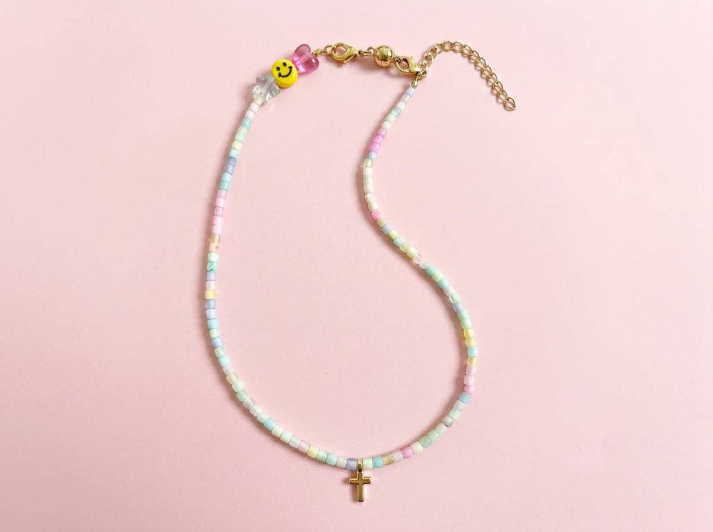 Izzy Cross Necklace- SHIPS July 26