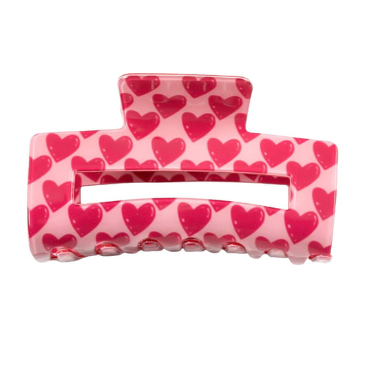 Hearts Hair Clip