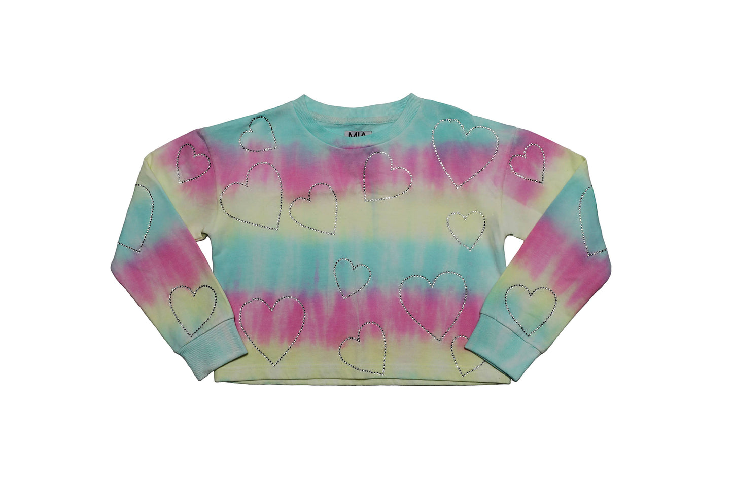 Heart Tie Dye Sweatshirt