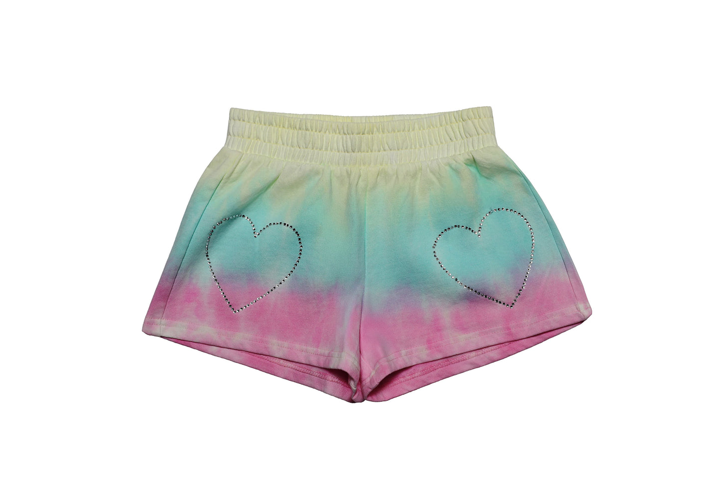 Heart Tie Dye Shorts
