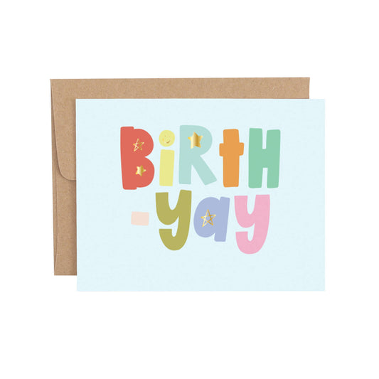 BirthYAY  Greeting Card