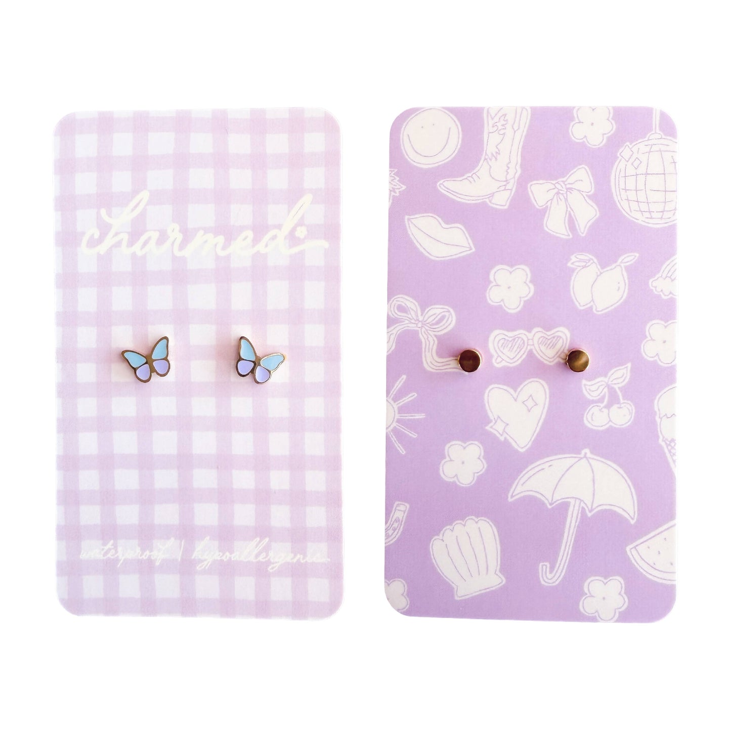 Hypoallergenic Butterfly Earring