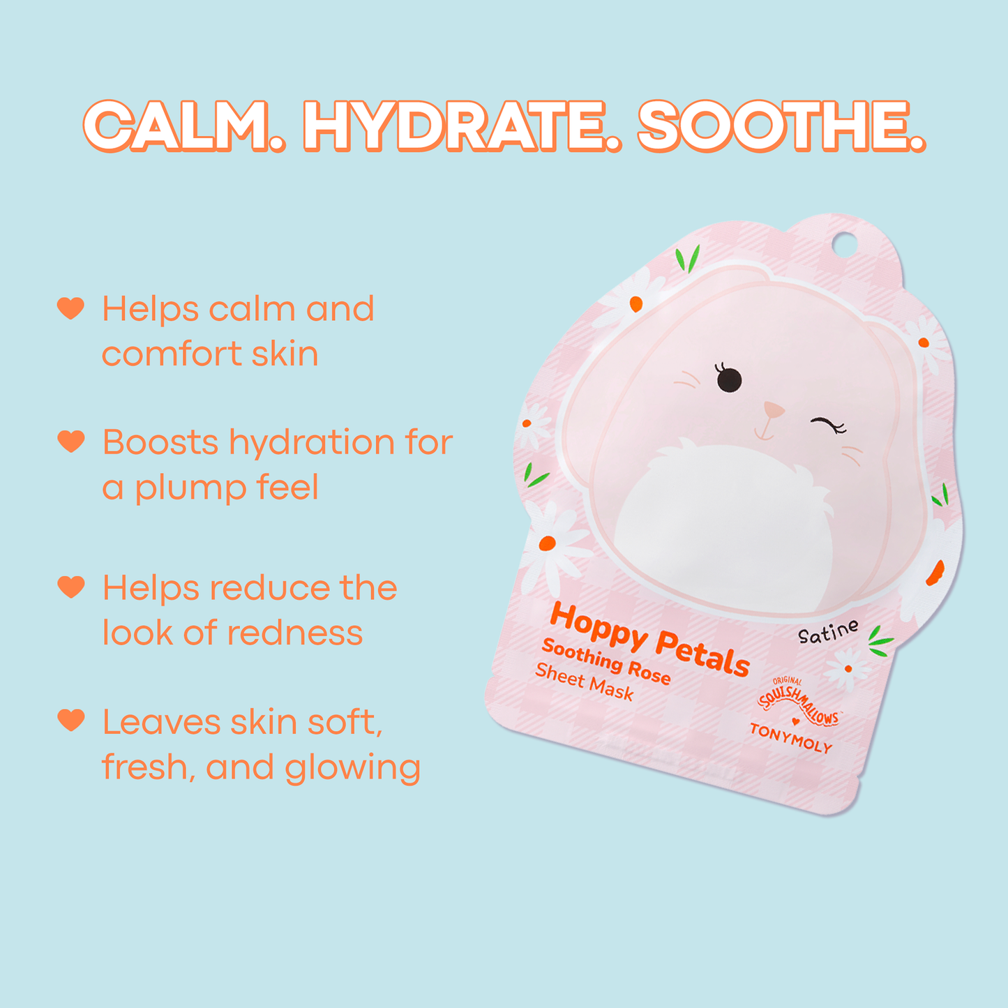 Squishmallows Satine Sheet Mask