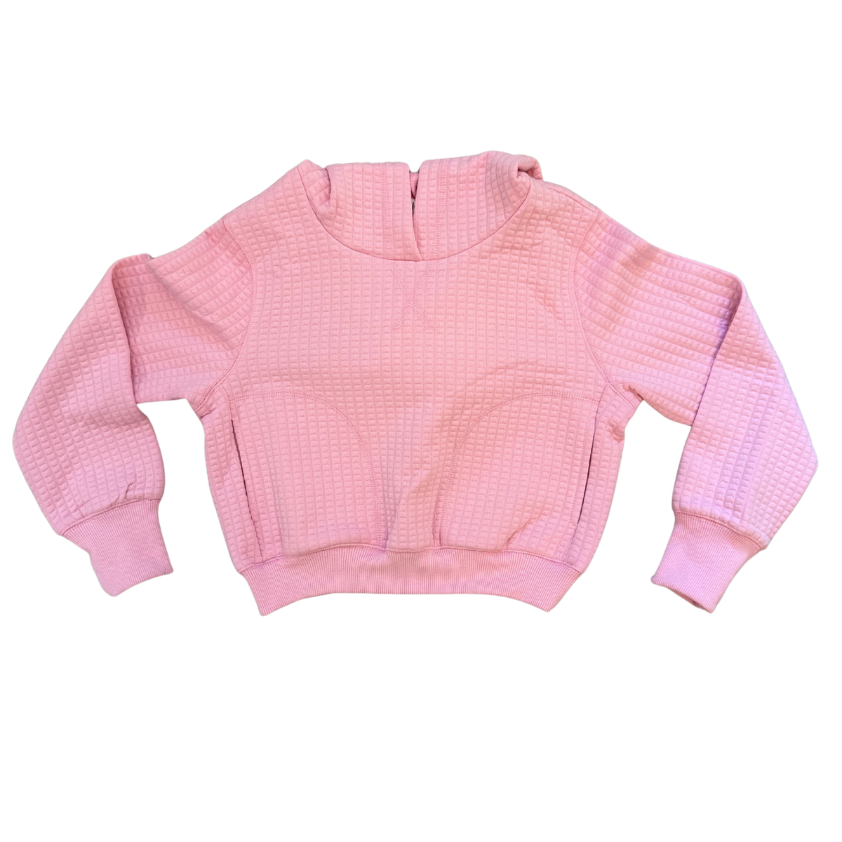 Candy Pink Cropped Hoodie