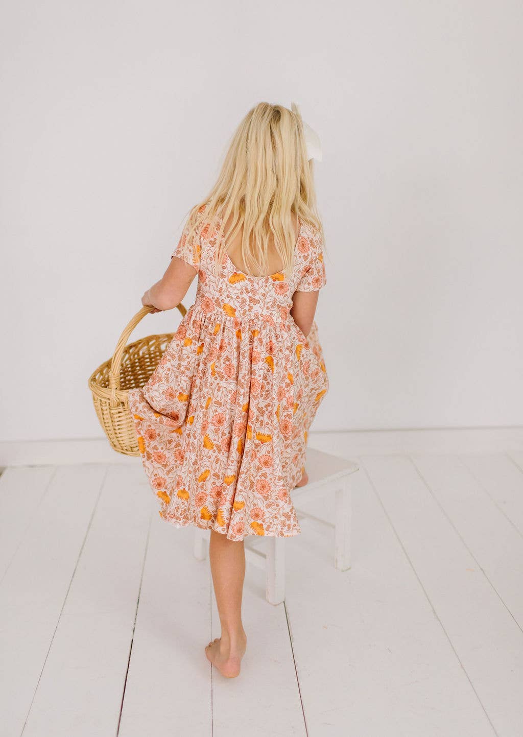 Boho Floral Twirl Dress