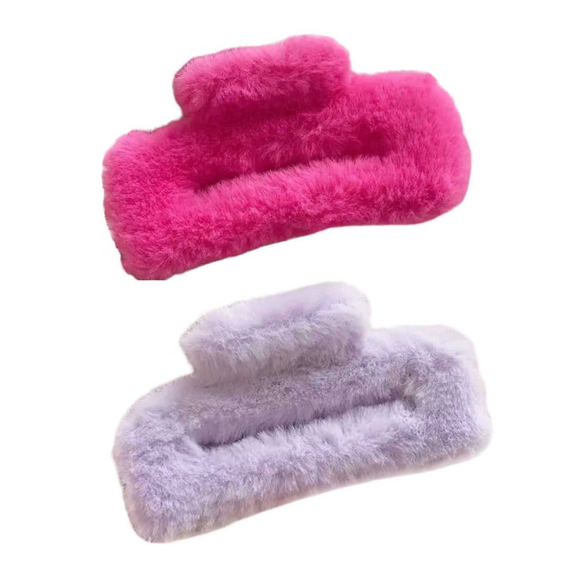Fuzzy Hair Clip