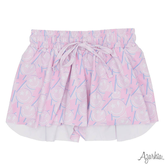 Smiley Spark Butterfly Shorts