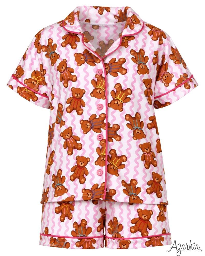 Squiggly Bear Pajamas