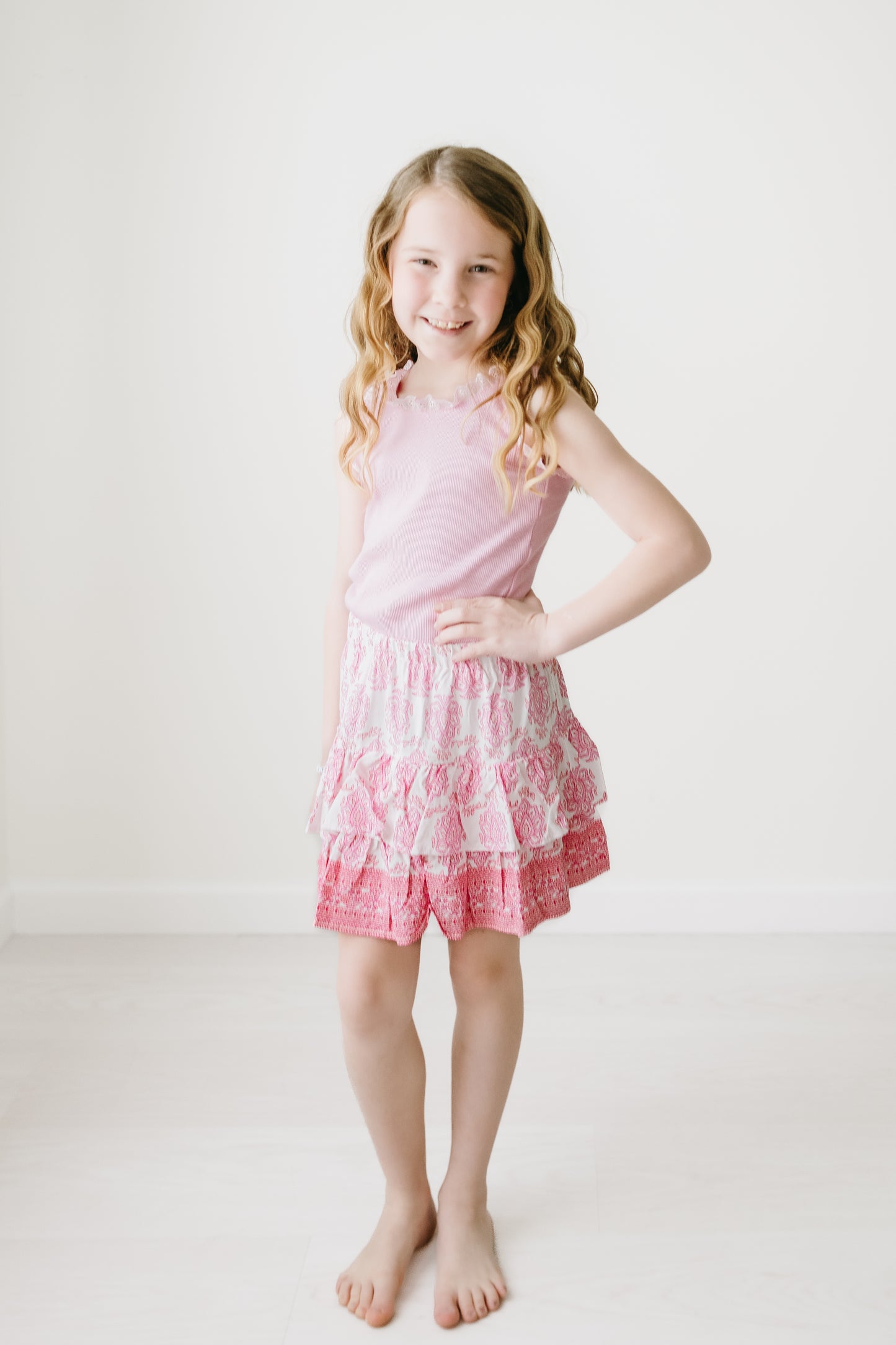 Tinsley Skirt in Pink