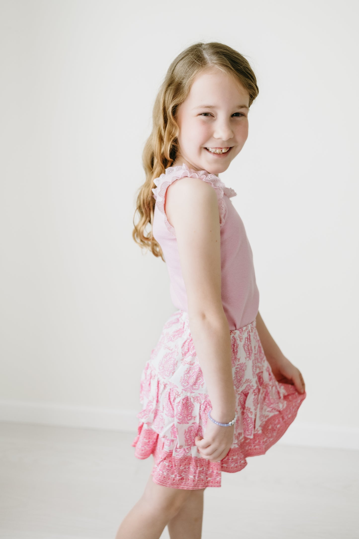 Tinsley Skirt in Pink