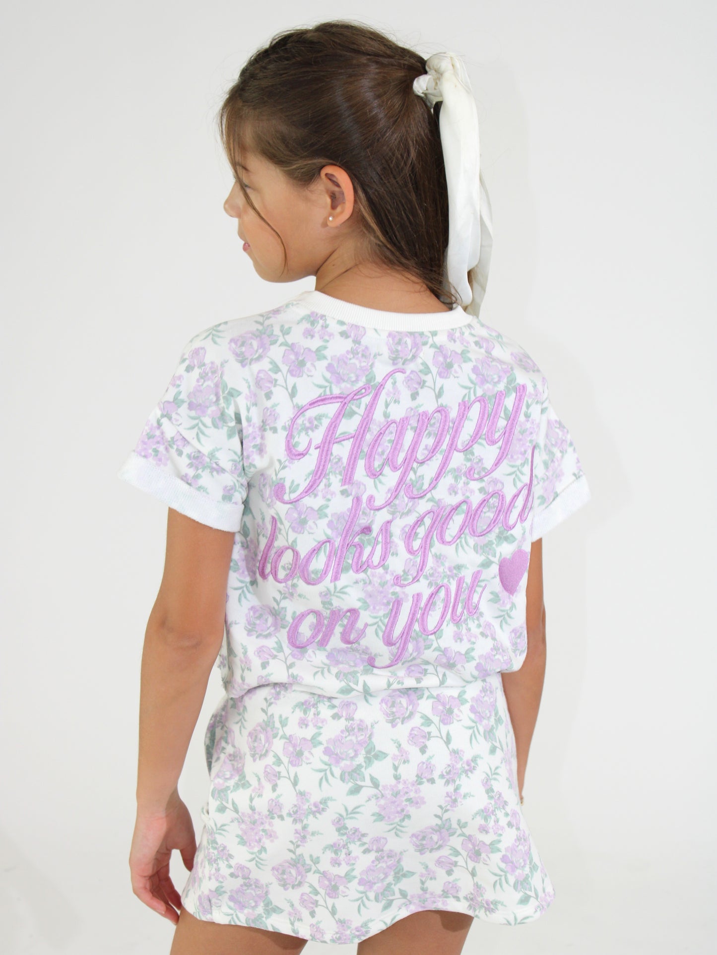 Happy Looks Good On You Floral Top