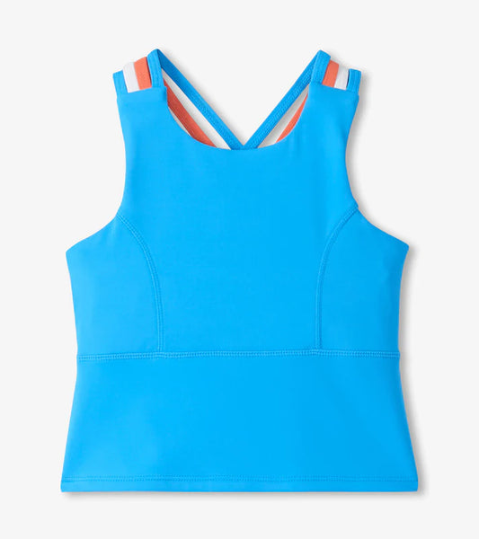 Colorful Straps Active Tank - Blue