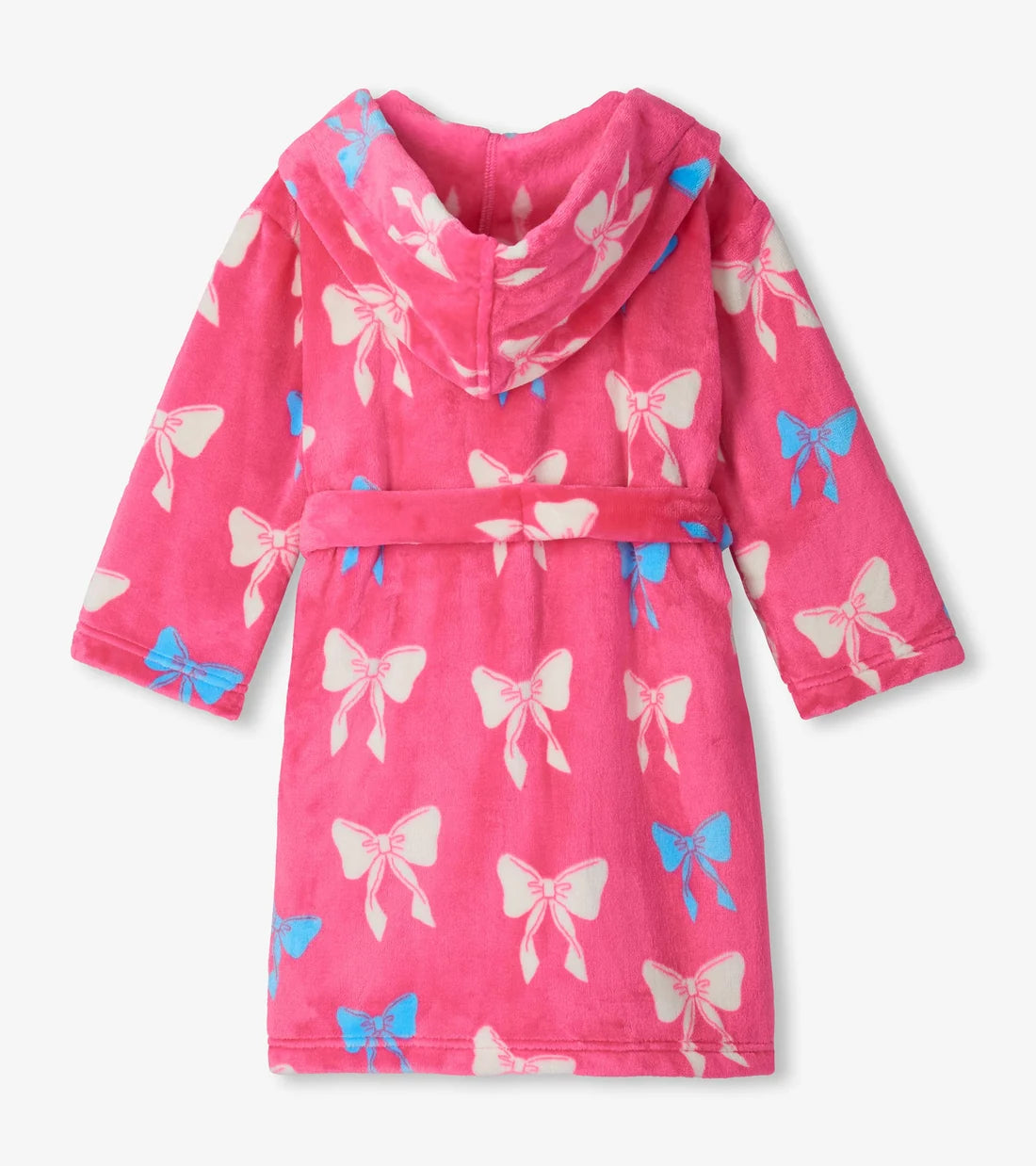 Big Bows Fuzzy Fleece Robe