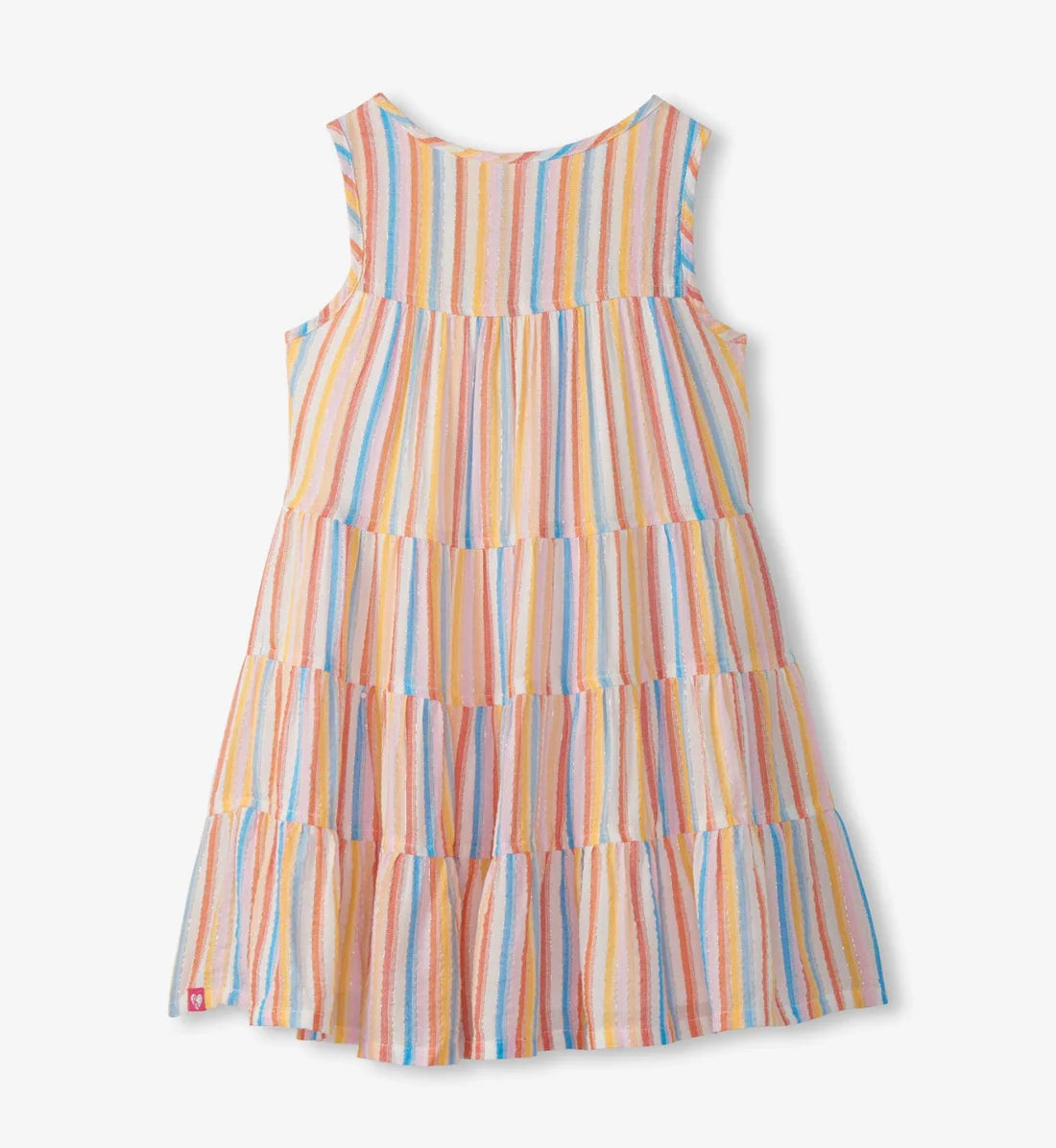 Sunny Stripes Shimmer Dress