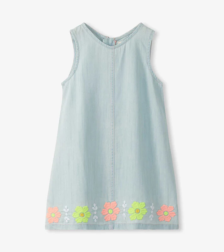 Tencel Embroidered Dress