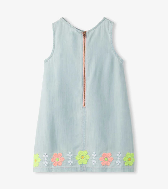 Tencel Embroidered Dress