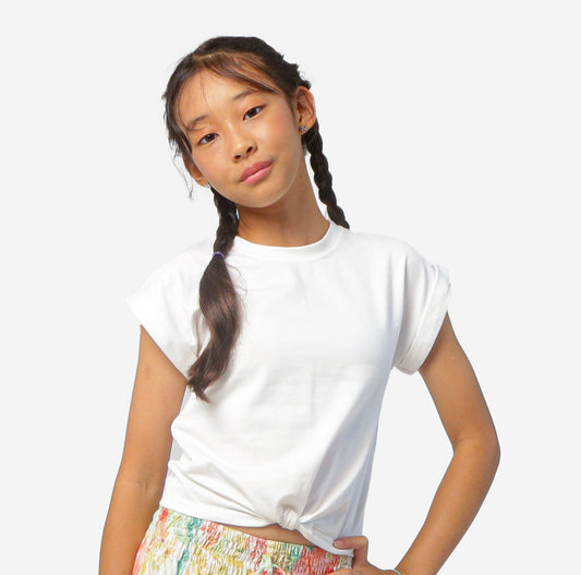 New Prism Top in White