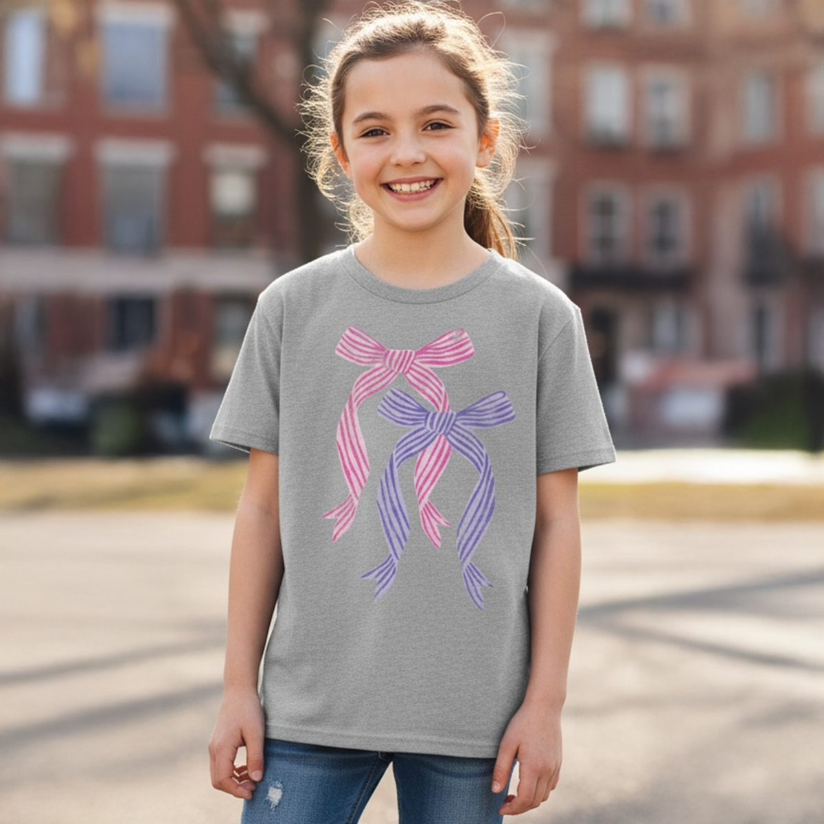 Bows Loose Fit Tee