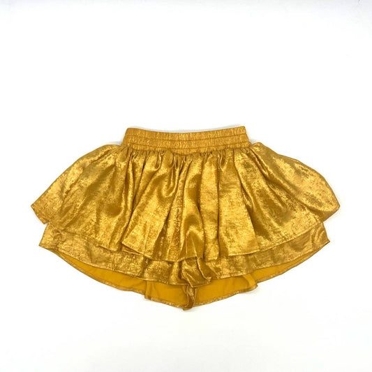 Gold Shimmer Skort