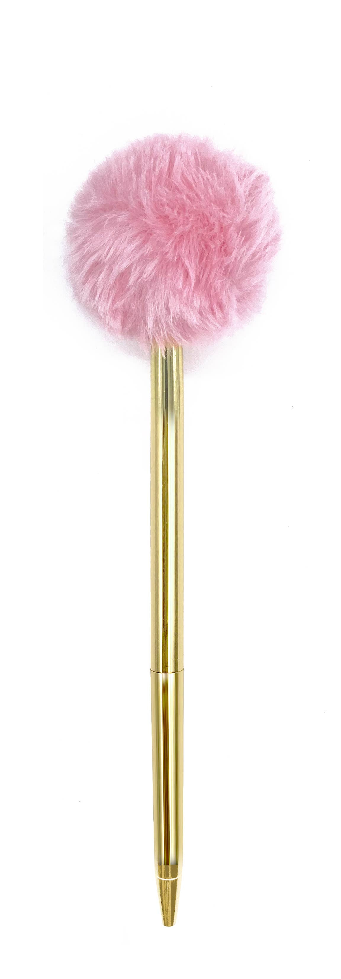 Pink Pom Pom Pen
