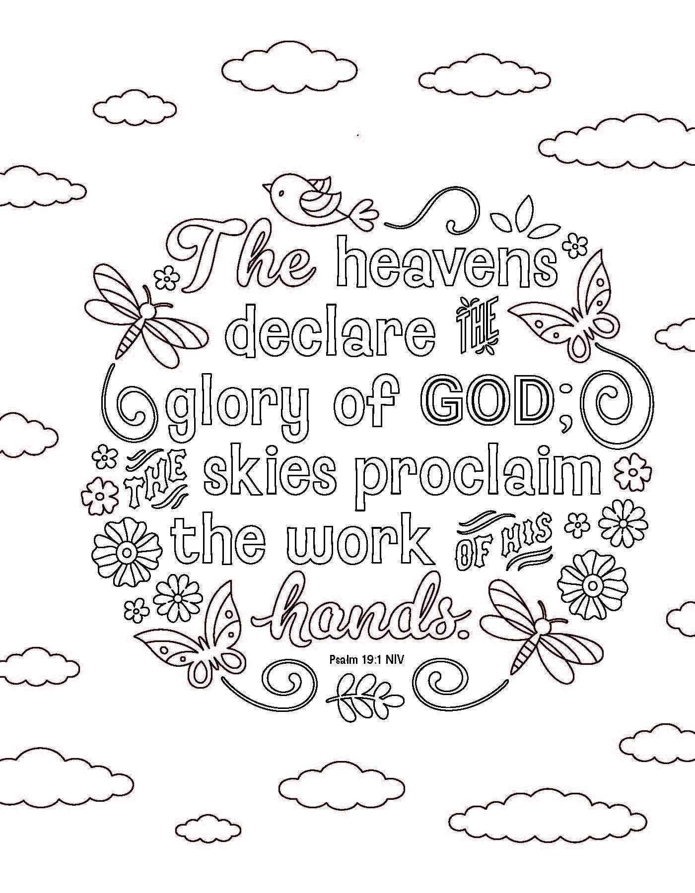 Color the Bible Coloring Book