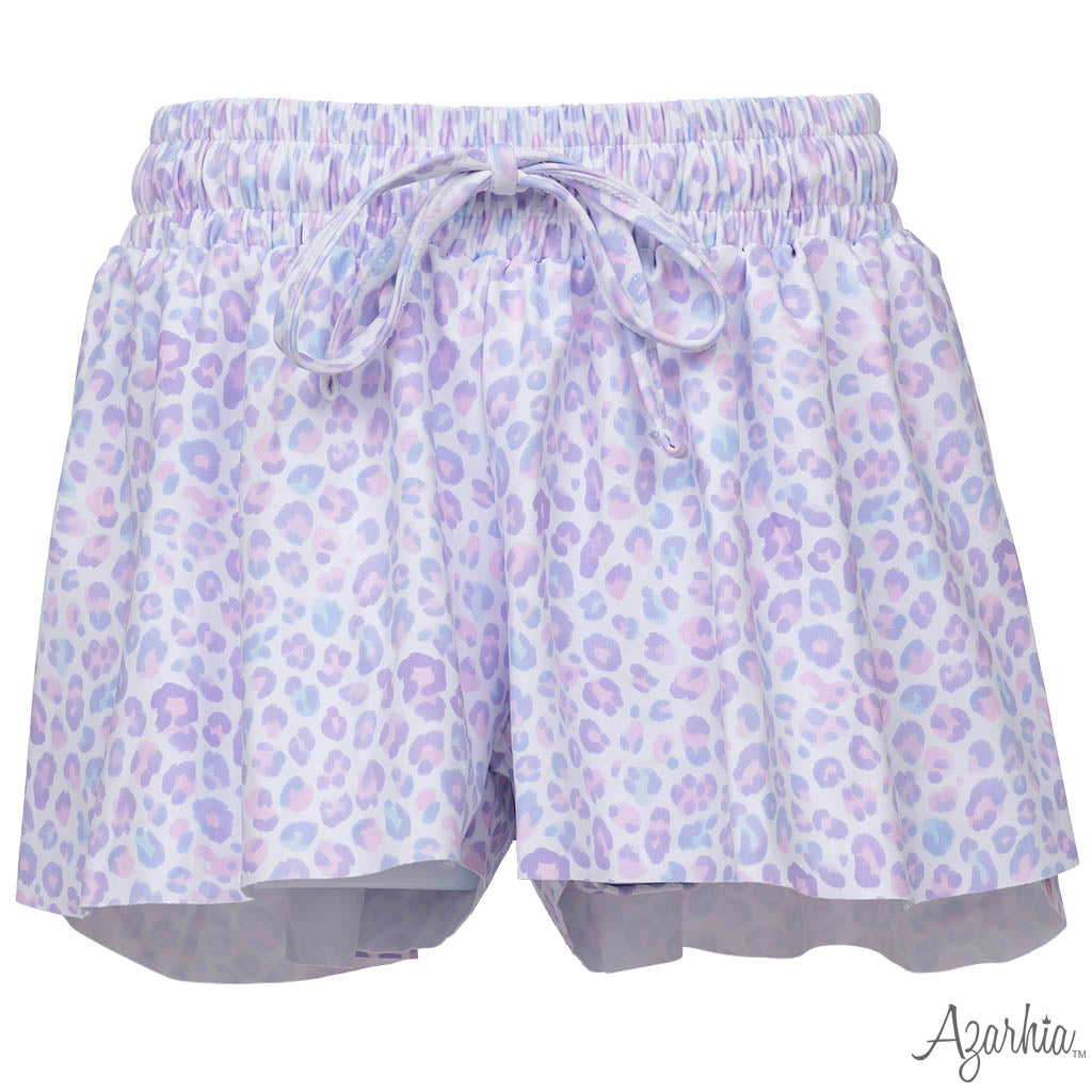 Leopard Love Butterfly Shorts