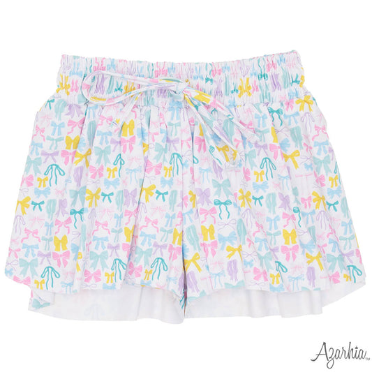 Pastel Bows Butterfly Shorts