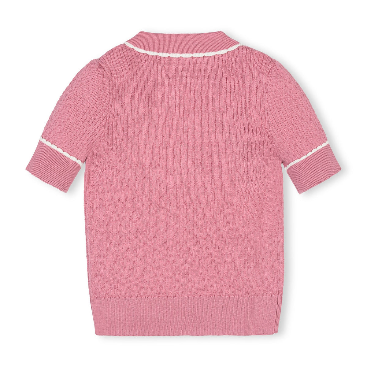 Pink Collared Sweater