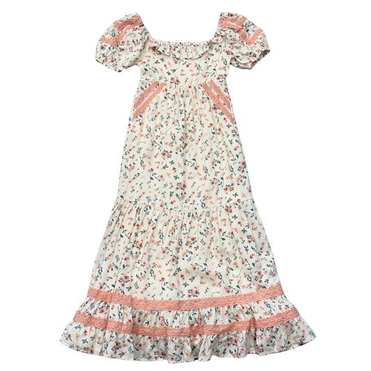 Soft Floral Maxi Dress