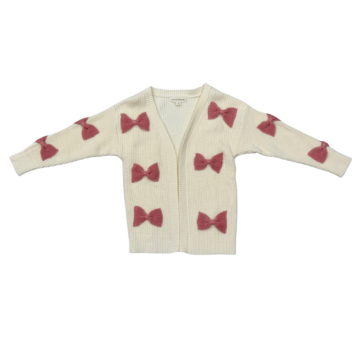 Pink Bow Cardigan